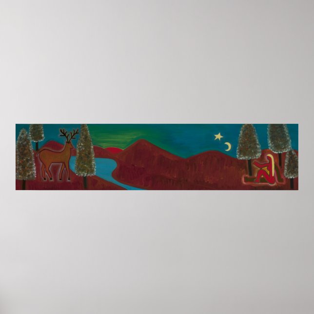 Affiche Être en Écosse avec mes pensées 2009 (Devant)