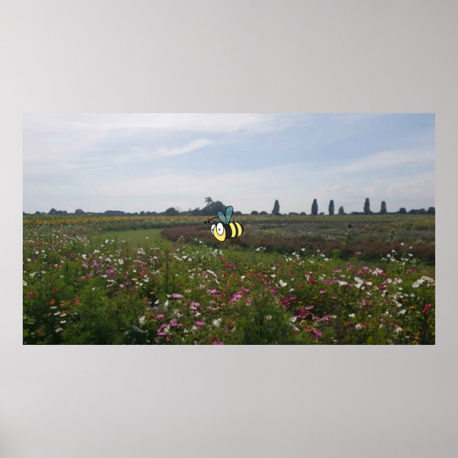 Affiche Être Heureux. (Devant)