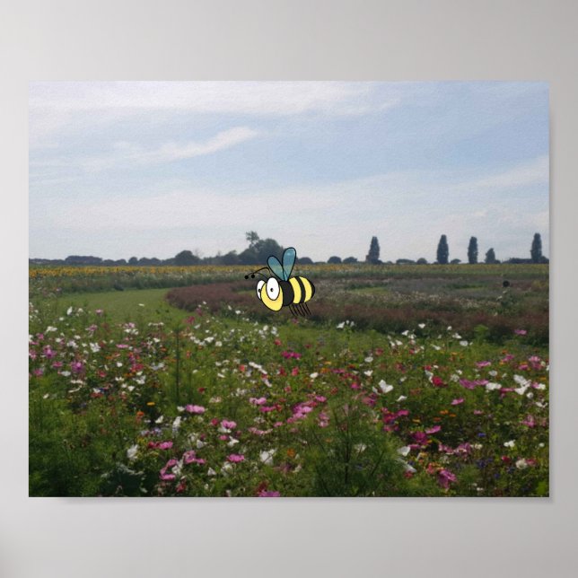 Affiche Être Heureux. (Devant)