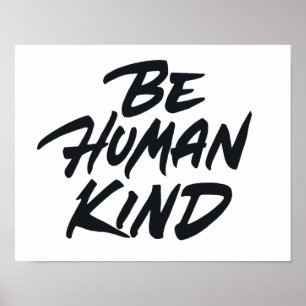 Affiche Être humain