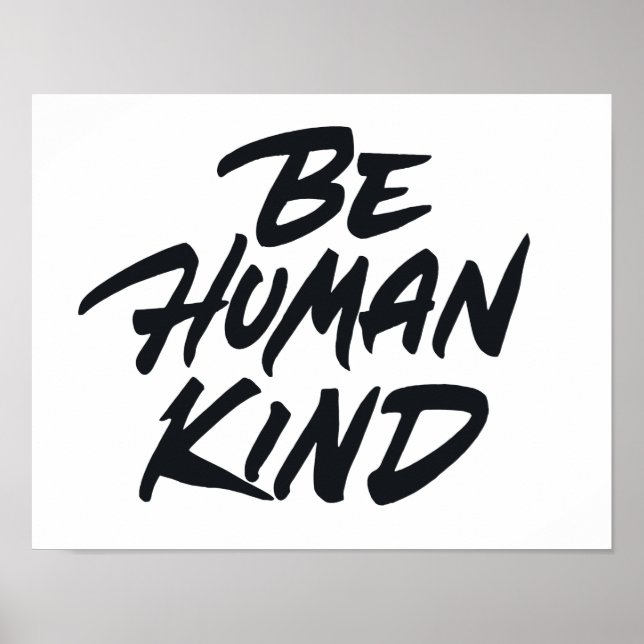 Affiche Être humain (Devant)