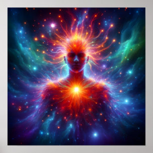 Affiche Etre lumière - Elle