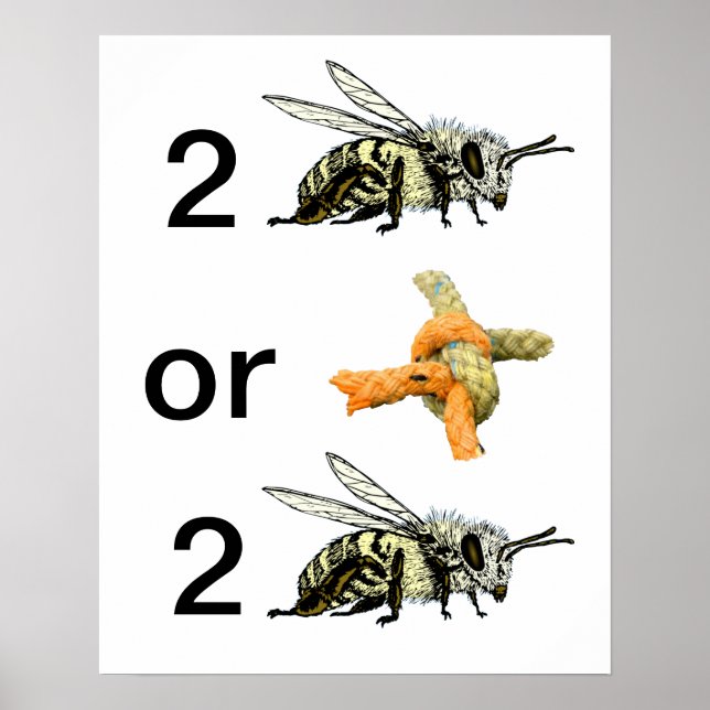 Affiche Être ou ne pas être (Devant)