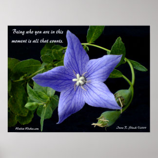 Affiche Être qui tu es.