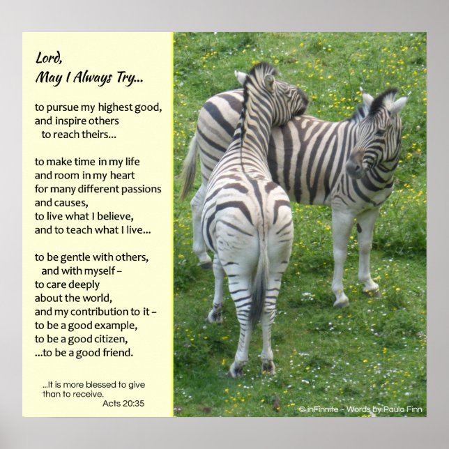 Affiche Être un bon ami... (Devant)