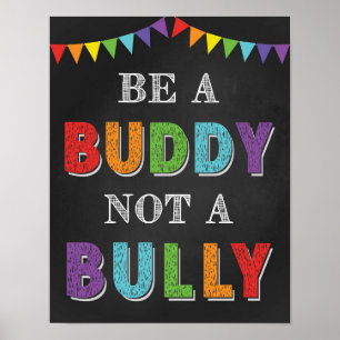 Affiche Être Un Époux Pas Un Putain Classe Anti Bully