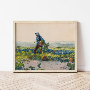 Affiche Être un garçon d’agriculteur   Winslow Homer