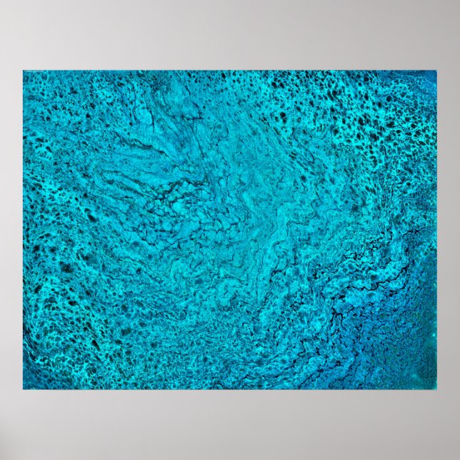 Affiche Étude Abstraite des couleurs 40, (Devant)