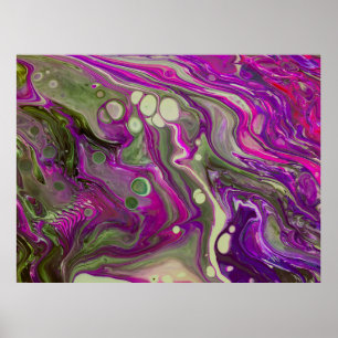 Affiche Étude Abstraite des couleurs 402,