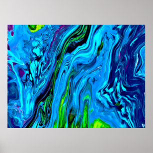 Affiche Étude Abstraite des couleurs 60,