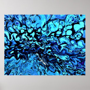 Affiche Étude Abstraite des couleurs 74,