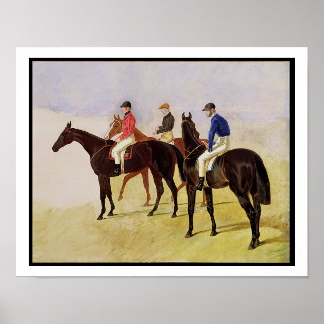 Affiche Étude de trois fissures de Steeplechase : Allen Mc (Devant)