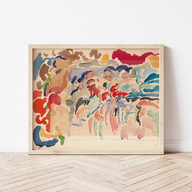 Affiche Étude des couleurs | Rik Wouters (Créateur téléchargé)