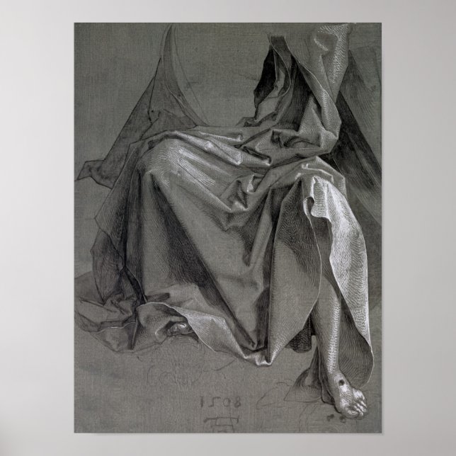 Affiche Étude des robes du Christ, 1508 (Devant)