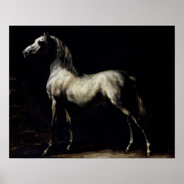 Affiche Étude d'un Gris de pomme (Devant)