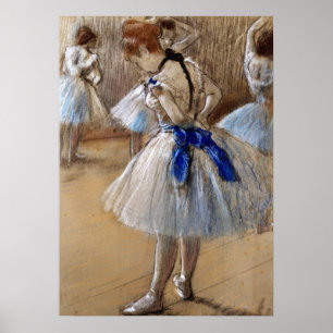 Affiche Étude d'une danseuse - Edgar Degas - c1890