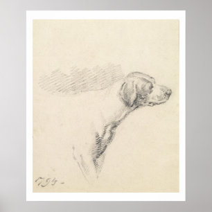 Affiche Étude d'une livre, 1794 (crayon sur papier)