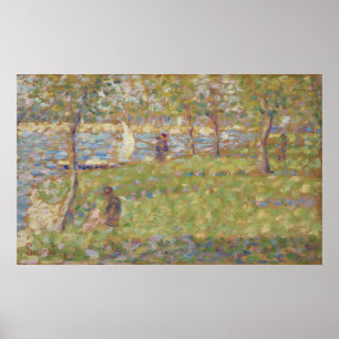 Affiche Étude pour La Grande Jatte
