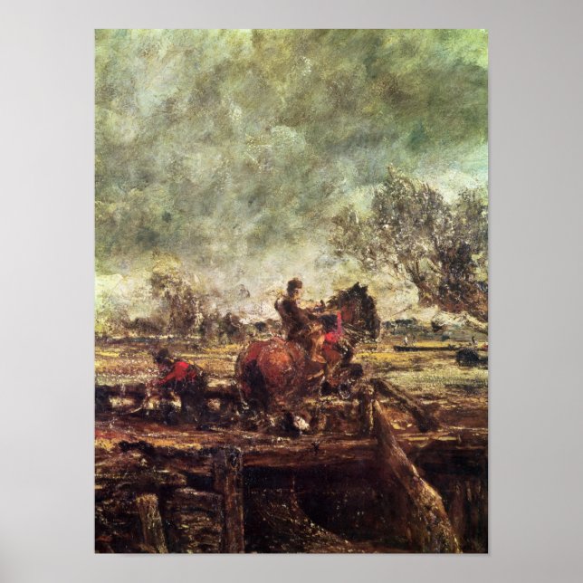 Affiche Étude pour le Cheval Leaping (Devant)