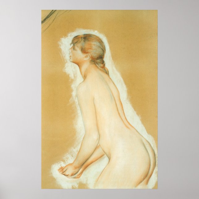 Affiche Etude pour "Les Grandes Baignoires" de Pierre Reno (Devant)