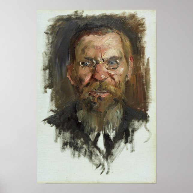Affiche Étude pour un portrait du professeur Dr Eduard (Devant)