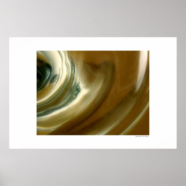 Affiche Étude sur le verre, no 09 (Devant)