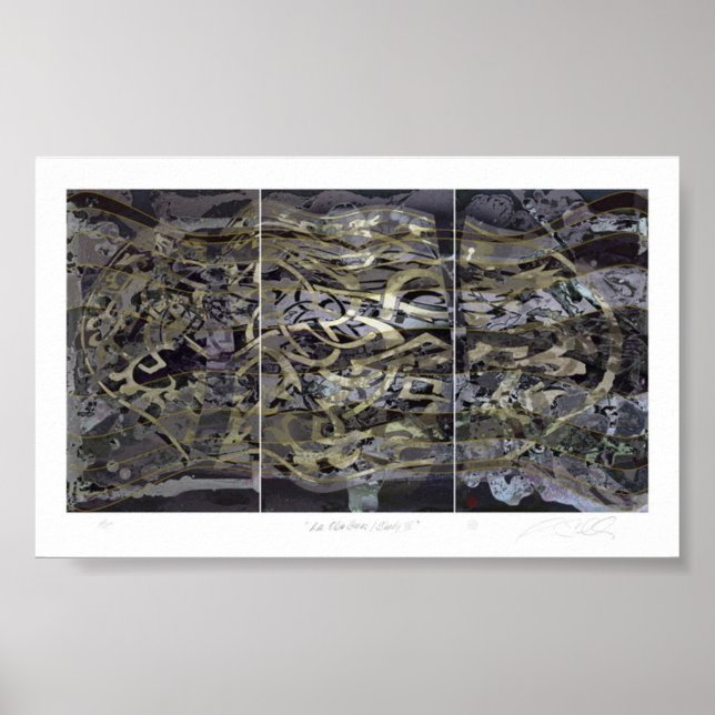 Affiche Étude XV / La Ola Series (Devant)