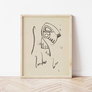 Affiche Études sculpturales   Henri Gaudier-Brzeska