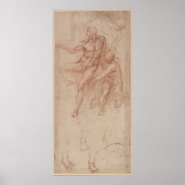 Affiche Études sur la figure (Devant)