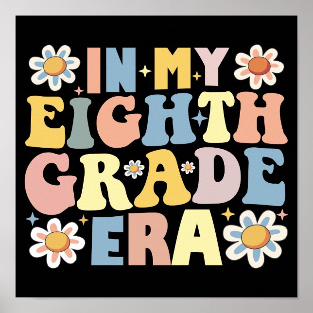 Affiche Étudiants En 8e Année (Devant)