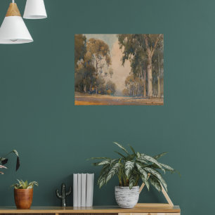 Affiche Eucalyptus (1922) - Délicat Aquarelle Botanique