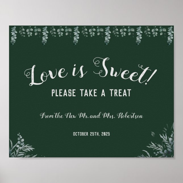 Affiche Eucalyptus Amour est Doux Mariage Enterrement de V (Devant)