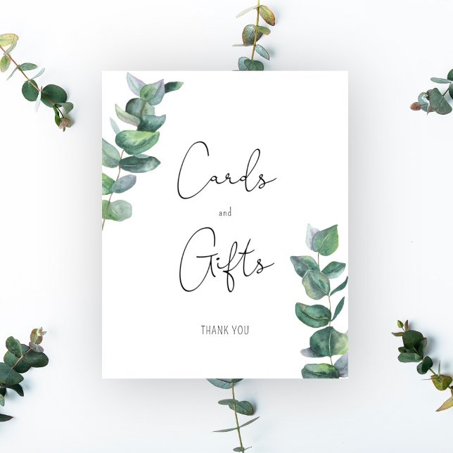 Affiche Eucalyptus - Cartes et Cadeaux (Créateur téléchargé)