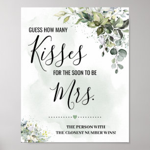 Affiche Eucalyptus Combien de baisers pour bientôt être si