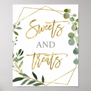 Affiche Eucalyptus Gourmets et gâteries signe