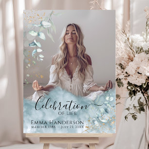 Affiche Eucalyptus - Mémorial Photo Symbole de bienvenue f