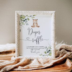 Affiche Eucalyptus On peut attendre la tombola de couche