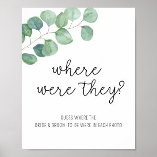 Affiche Eucalyptus - Où Étaient-Ils ?