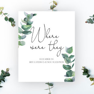 Affiche Eucalyptus - Où Étaient-Ils ?