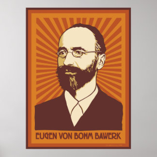 Affiche Eugen von Bohm Bawerk