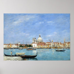 Affiche Eugène Louis Boudin Venice, Père Noël Maria