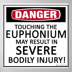 Affiche Euphonium de danger