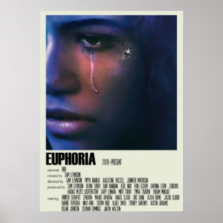 Affiche Euphoria Alternative Art TV Grand 2