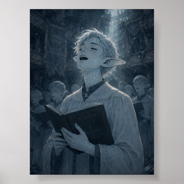 Affiche Euphorie / Chœur / Théâtre d'opéra (Devant)