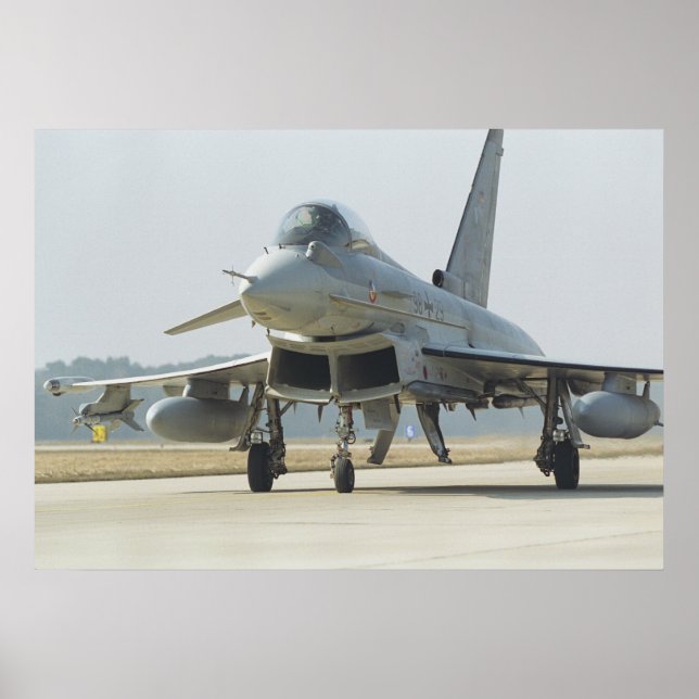 AFFICHE EUROFIGHTER (Devant)