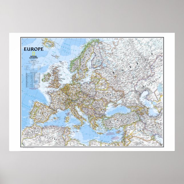 Affiche " Europe : 2006 - Classique politique MAP ... (Devant)