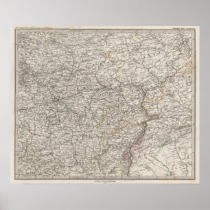 Affiche Europe de l'Est, Russie centrale