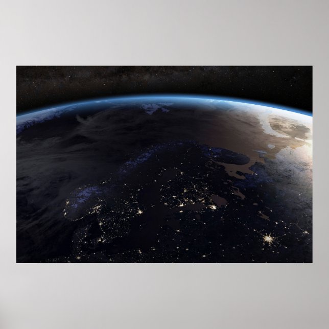 Affiche Europe du Nord (Devant)