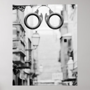 Affiche Europe, Espagne, Majorque. Enseigne de magasin de