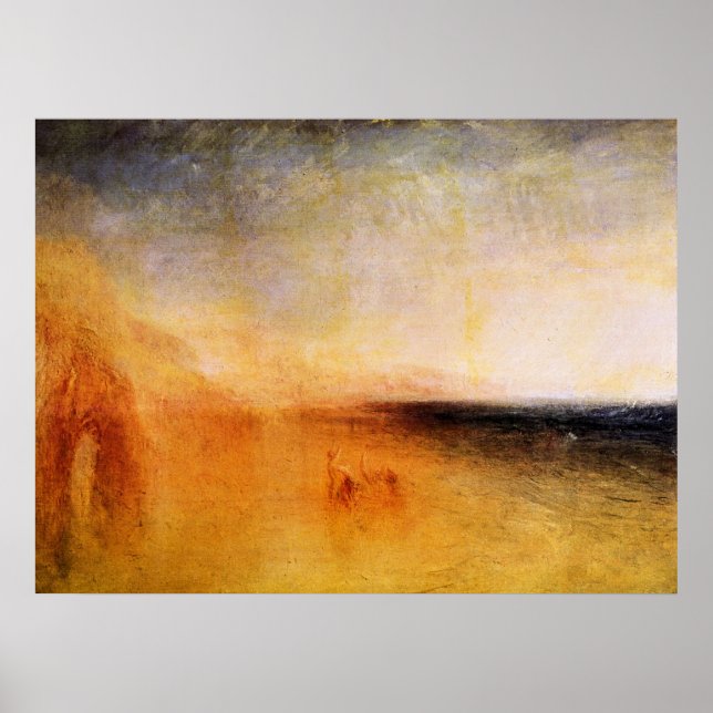 Affiche Europe et taureau de Joseph Mallord Turner (Devant)